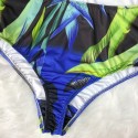 Backless Bikini One-Piece Swimsuit in Blue - LMT003-BL-N