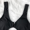 Backless Bikini One-Piece Swimsuit in Black - LMT010-B-N