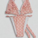 Sexy Backless Bikini Two-Piece Swimsuit in Pink - LMT037-P-N