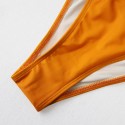 Sexy Backless Bikini Two-Piece Swimsuit in Orange - LMT040-O-N