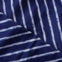 Sling Backless Bikini Two-Piece Swimsuit with Blue Stripes - LMT042-B-N