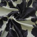 Sexy Backless Black Two-Piece Swimsuit with Skirt - LMT053-GB-N