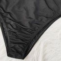 Sexy Backless Bikini Two-Piece Swimsuit in Black - LMT061-B-N