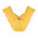 Sheepskin Thermal Ski Gloves in Yellow - SGHFY0006-Y