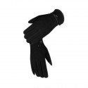 Fashion Deerskin Thermal Gloves in Black - SGHFY0010-B