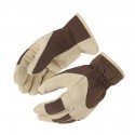 Winter Deerskin Thick Thermal Gloves in Khaki - SGHFY0011-K