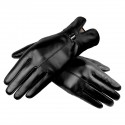 Winter Womens Windproof Thermal Gloves in Black - SGHFY0019-BK