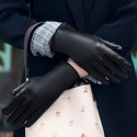 Fashion Womens Driving Thermal Gloves in Black - SGHFY0021-B