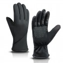 Winter Mens Outdoor Sports Gloves in Black - SGHFY0031-B