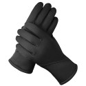Winter Mens Outdoor Sports Gloves in Black - SGHFY0031-B