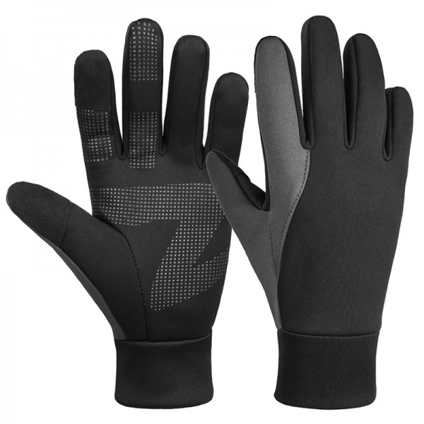 Fingerless Non-slip Fishing Gloves in Black