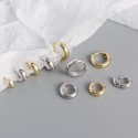 Casual Stackable Simple Hoop Earrings - MLYH002
