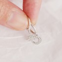 Asymmetric Crescent Moon and Star Dangle Earrings - MLYH008