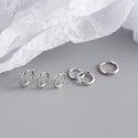Statement Stackable Basic Hoop Earrings - MLYH009