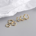 Statement Stackable Basic Hoop Earrings - MLYH009