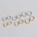 Statement Stackable Basic Hoop Earrings - MLYH009