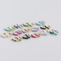 Sparkling Casual Hoop Earrings - MLYH012