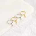 Simple Style Diamond Shaped Dangle Earrings - MLYH015