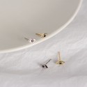 Sparkling Evil Eye Stud Earrings - MLYH016