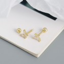 Fashion Butterfly Stud Earrings - MLYH019