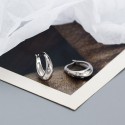 Sweet Eight Awn Star Hoop Earrings - MLYH020