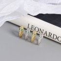 Statement Snake Shaped Hoop Earrings - MLYH025