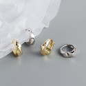 Minimalist Twisted Hoop Earrings - MLYH026