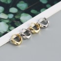 Minimalist Twisted Hoop Earrings - MLYH026