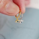 Sparkling Evil Eye Dangle Earrings - MLYH029