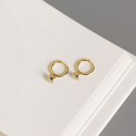 Sparkling Evil Eye Dangle Earrings - MLYH029