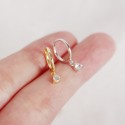 Elegant Round Dangle Earrings - MLYH032