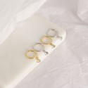 Elegant Round Dangle Earrings - MLYH032