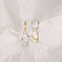 Elegant Round Dangle Earrings - MLYH032