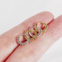 Sparkling Basic Hoop Earrings - MLYH037