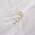 Sparkling Basic Hoop Earrings - MLYH037