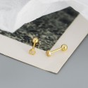 Sweet Heart Shaped Stud Earrings - MLYH042