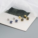 Stephanotis Flower Stud Earrings - MLYH045