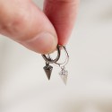 Punk Style Conical Dangle Earrings - MLYH060