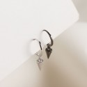Punk Style Conical Dangle Earrings - MLYH060