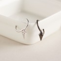 Punk Style Conical Dangle Earrings - MLYH060