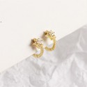 Shining Star Hoop Earrings - MLYH061