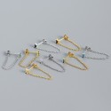 Stackable Tassel Chain Earrings - MLYH067