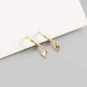 Punk Style Lightning Pattern Dangle Earrings - MLYH068