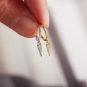 Tassel Triangle Dangle Earrings - MLYH070