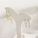 Tassel Triangle Dangle Earrings - MLYH070