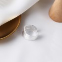 Statement Brushed Open Ring - MLYH071