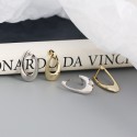 Elegant Irregular Hoop Earrings - MLYH081