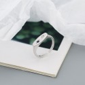 Minimalist Eight Awn Star Open Ring - MLYH088