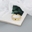 Minimalist Eight Awn Star Open Ring - MLYH088