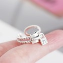 Statement Zip Lock Open Ring - MLYH108
